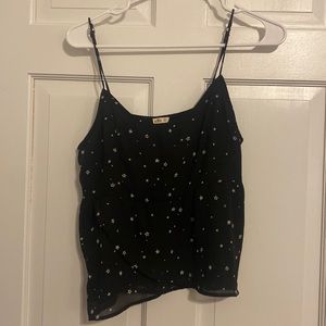 starry babydoll tank